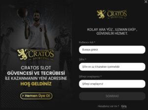 cratossporting üyelik